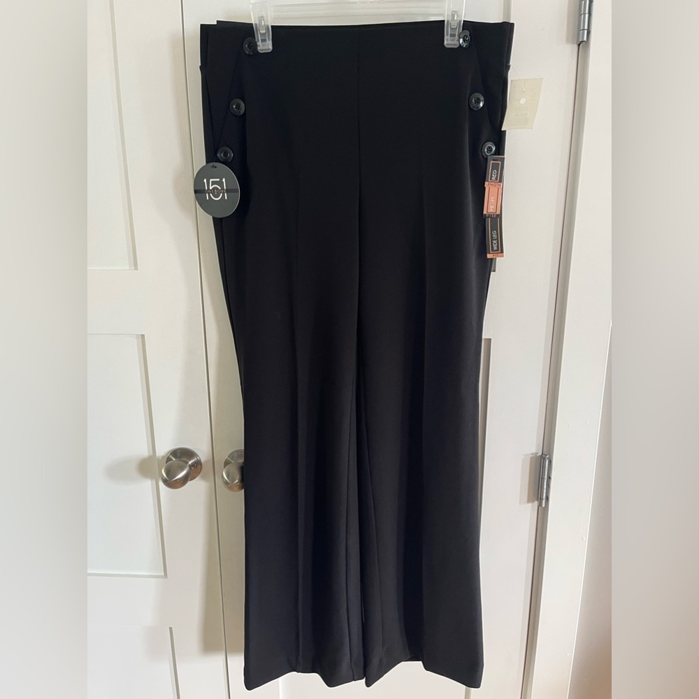 New One5One Wide leg dress Pants Size Large